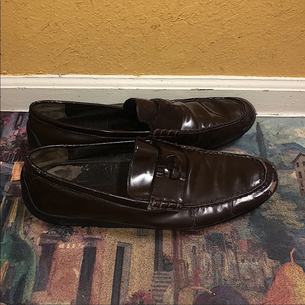 Gucci leather